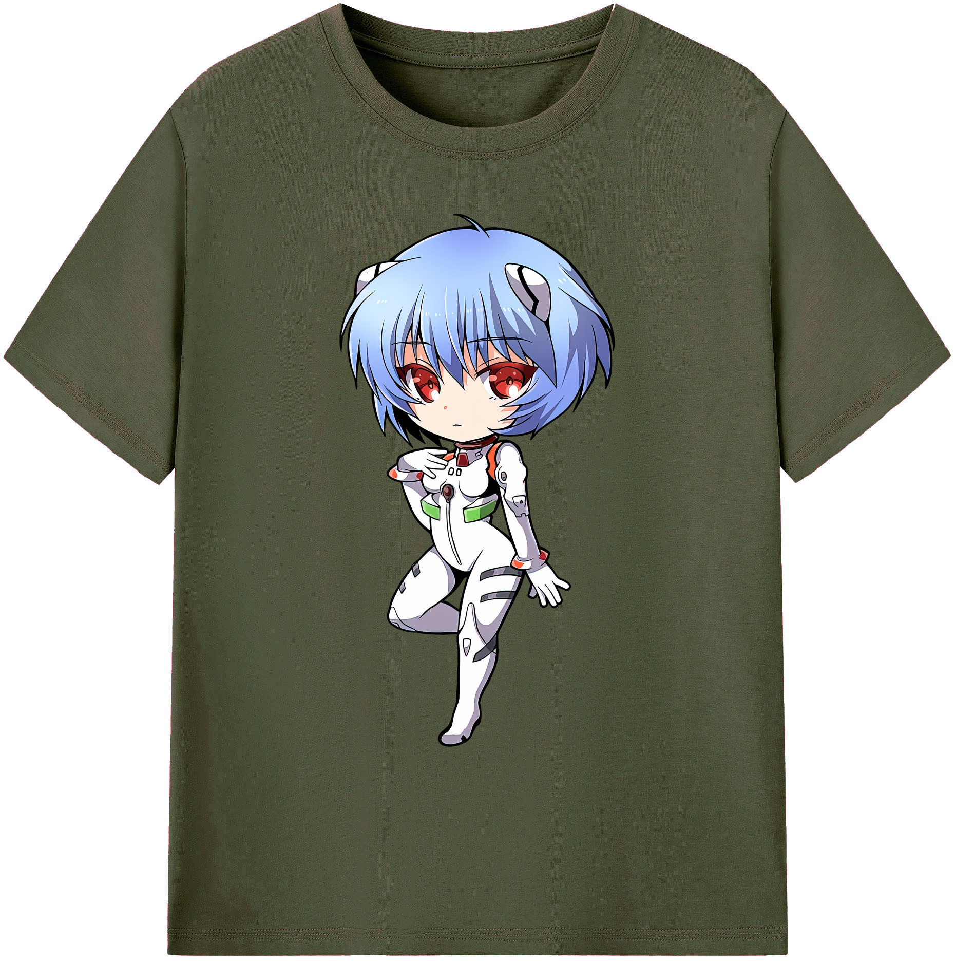 （画像用） EVA 新世紀エヴァンゲリオン 綿100％ メンズ半袖Tシャツ｜肌触りやわらか＆通気性